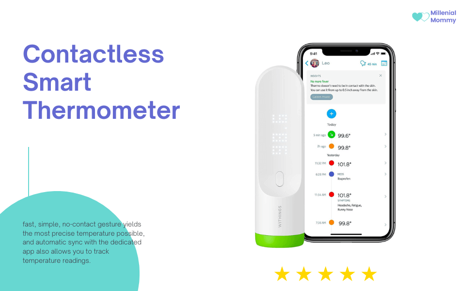 contactless smart thermometer withings